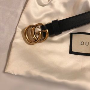 Gucci Belt- Skinny Belt .8”w